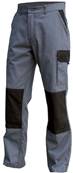 Pantalon TYPHON Gris/Noir - 310gr/m2 - Poche genoux EN14404 Cordura - T1 (40-42)