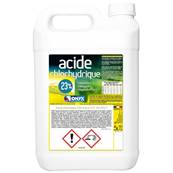 Acide Chlorhydrique - Bidon de 5 Litres