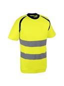 T-shirt  manches courtes jaune haute visibilit - 150 g/m2 - L - Singer